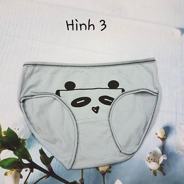 Quần lót nữ in hình ngộ nghĩnh