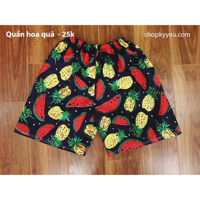 Quần Hoa Quả Hot Lắm Luôn