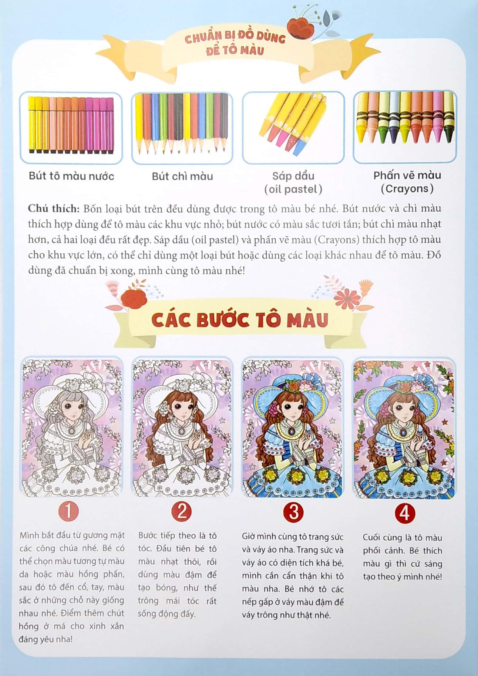 Tô Màu Công Chúa Thời Trang - Tập 1