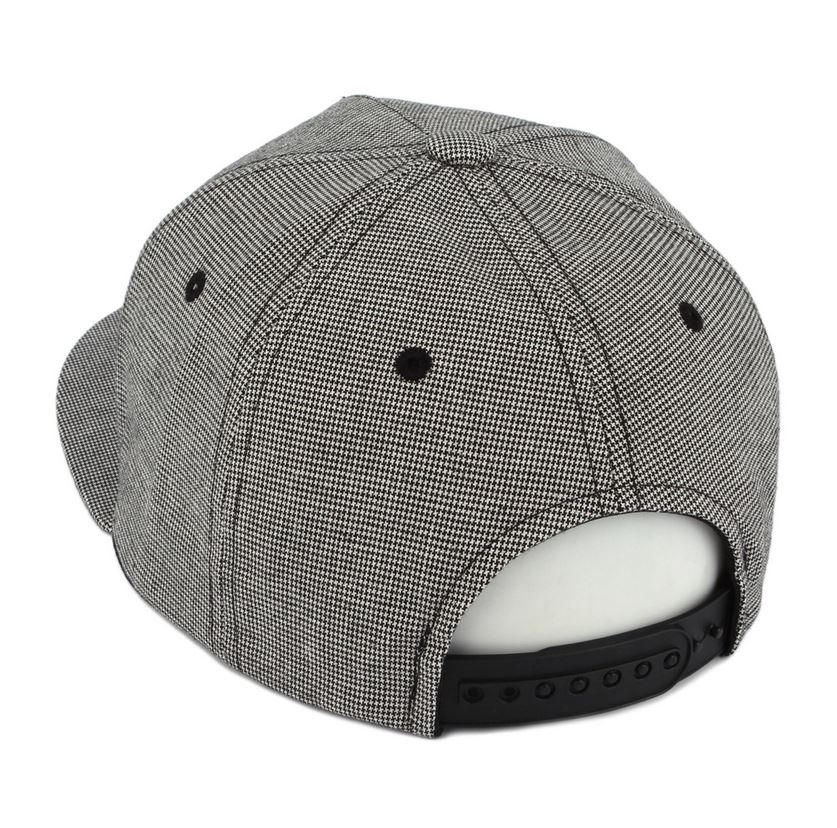 PREMI3R Mũ Snapback Nón Hiphop DOPESNESS MINICHECK màu xám  Mũ lưỡi trai phong cách hàn quốc nón thương hiệu chính hãng