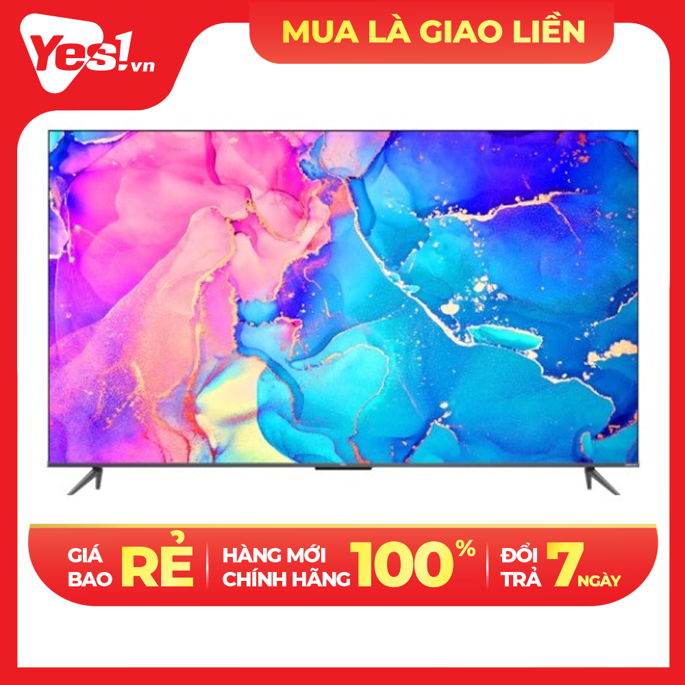 Google Tivi QLED TCL 4K 65 inch 65Q636 - Hàng Chính Hãng - Chỉ Giao Hồ Chí Minh