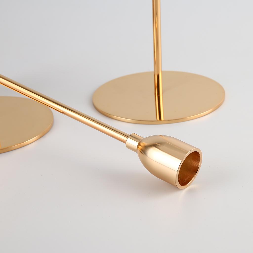 Pillar Candle Holders Table Decorative Candlestick Holder For Party Decor