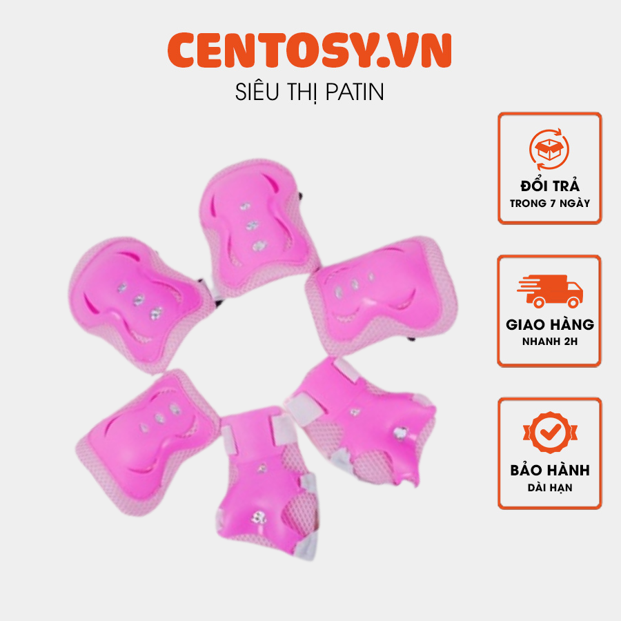 Bộ Bảo Vệ Tay Chân Trượt Patin Longfeng cho bé chơi thể thao nhiều màu