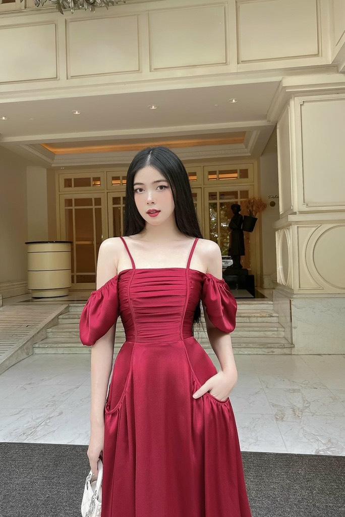 ĐẦM XÒE PHI NHÚN TAY PHỒNG  14099