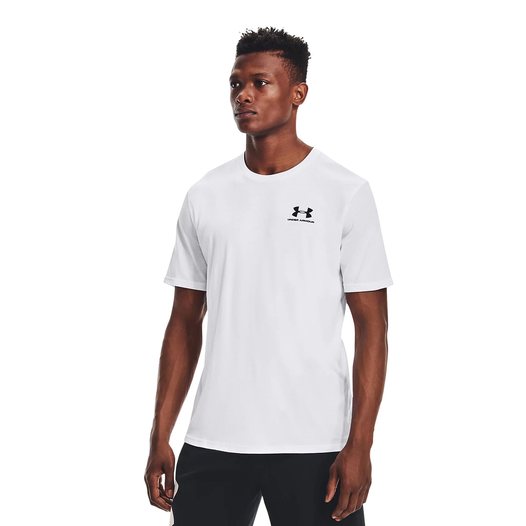 Áo thun tay ngắn thể thao nam Under Armour Sportstyle Left Chest - 1326799-100