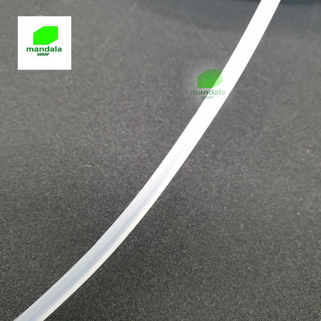 Cước cắt cỏ vuông trắng 4.0mm, trọng lượng 500g