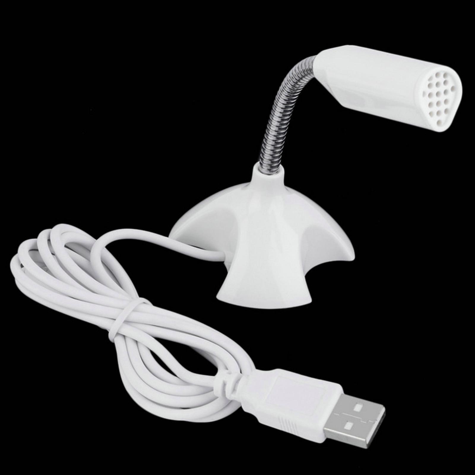 Micrô máy tính có chân đế Di động cho máy tính xách tay Ghi âm, Trò chuyện Trực tuyến