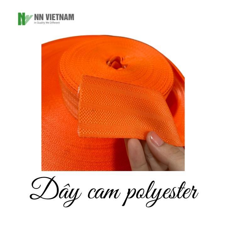 DÂY BẸ CAM POLYESTER PHẢN QUANG