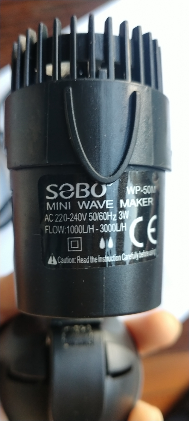 MÁY TẠO SÓNG/ MÁY BƠM TUẦN HOÀN CHO BỂ CÁ AC 220-240V/50-60HZ/3W FLOW 1000L/H-3000L/H