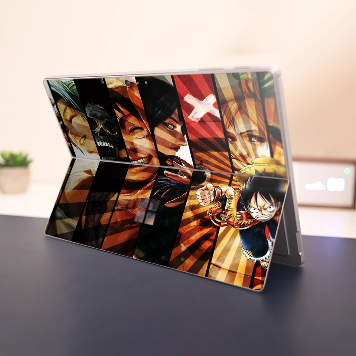 Skin dán hình One Piece x04 cho Surface Go, Pro 2, Pro 3, Pro 4, Pro 5, Pro 6, Pro 7, Pro X