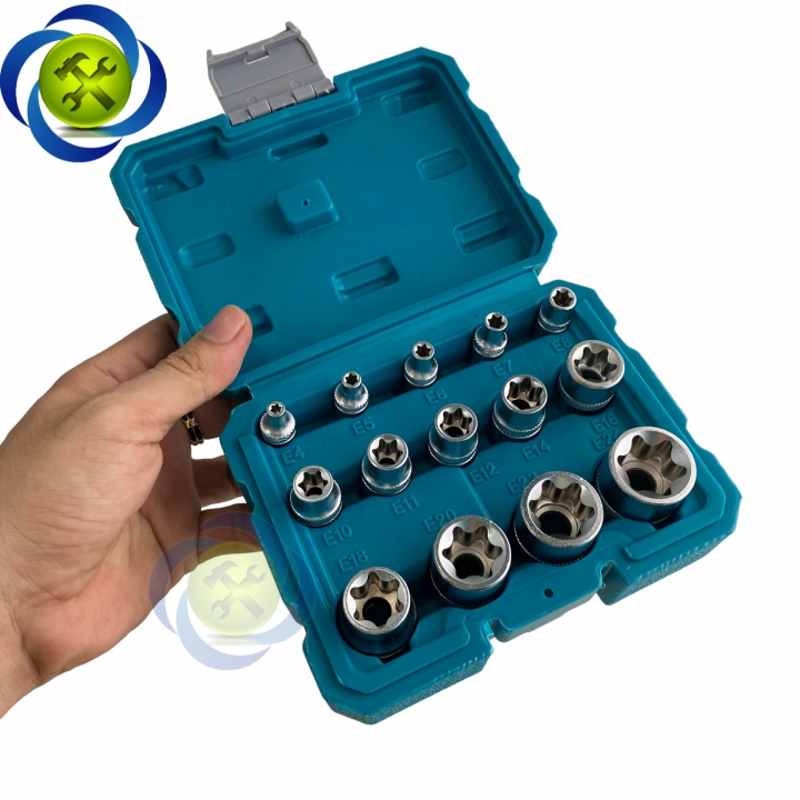 Bộ tuýp sao đầu E 14 chi tiết TOTAL THKTETS0114
