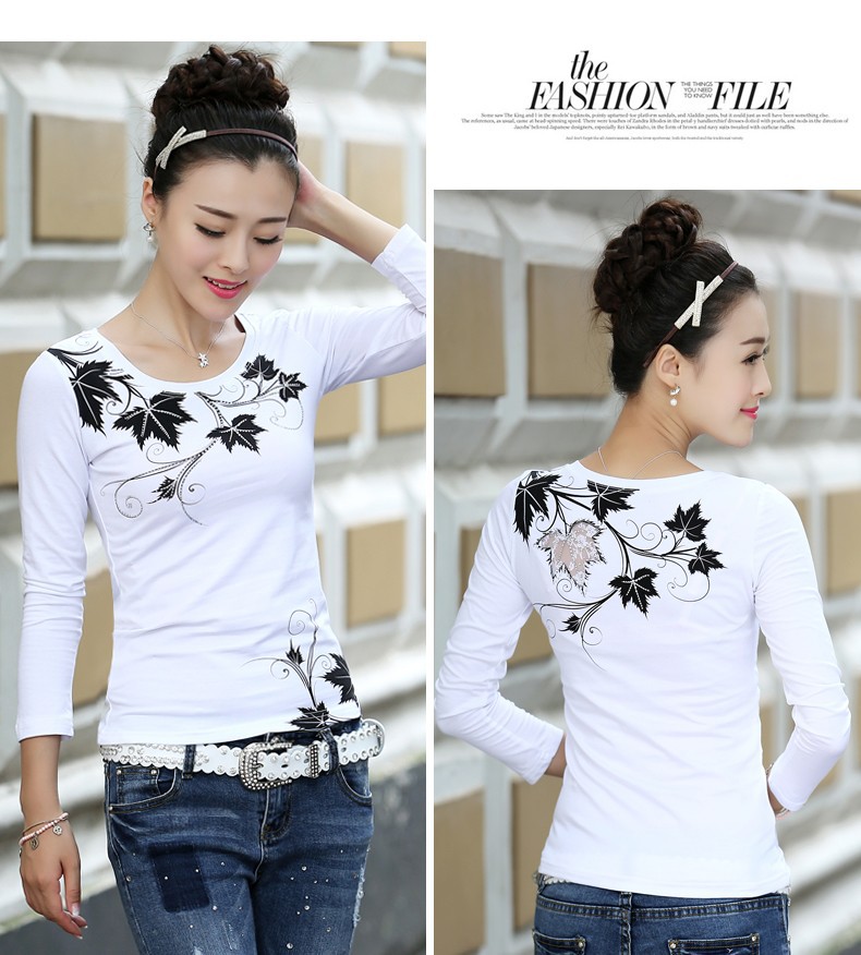 Áo Thun Nữ Đính Đá sang chảnh Hàng Quảng Châu thun Cotton ko xù lông