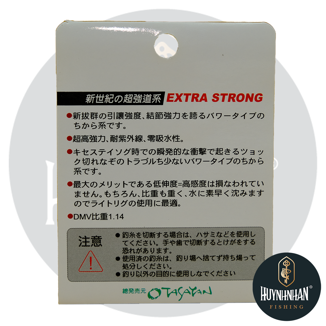 Dây trục DMV Tasayan - Dây câu cá - Dây trục câu đơn/câu Đài - Cuộn x 50m