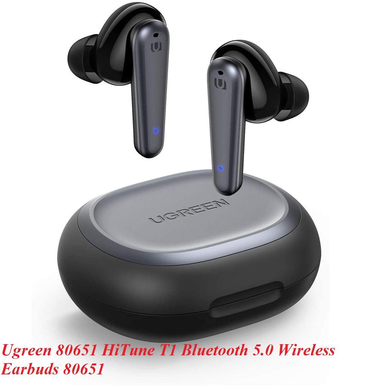 Ugreen UG80651WS111TK HiTune T1 Bluetooth 5.0 Tai nghe không dây màu đen - HÀNG CHÍNH HÃNG