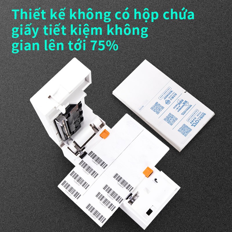 Máy In Đơn Hàng Khổ A6/A7 Hóa Đơn Chuyên Dùng Tmđt Deli -1 Đơn Mỗi Giây - Phụ Kiện Máy In - DL760 DL770 - Hàng Chính Hãng
