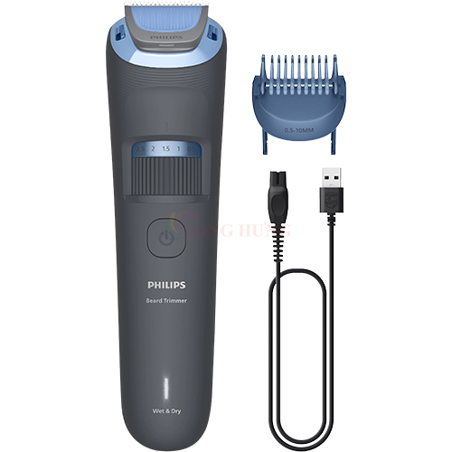 Máy cạo râu Philips Beard Trimmer 3000 Series BT3617/15 - Hàng chính hãng