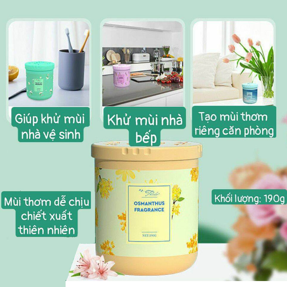 Sáp Thơm Phòng Fragrance 190G để phòng, ô tô, tủ quần áo, toilet