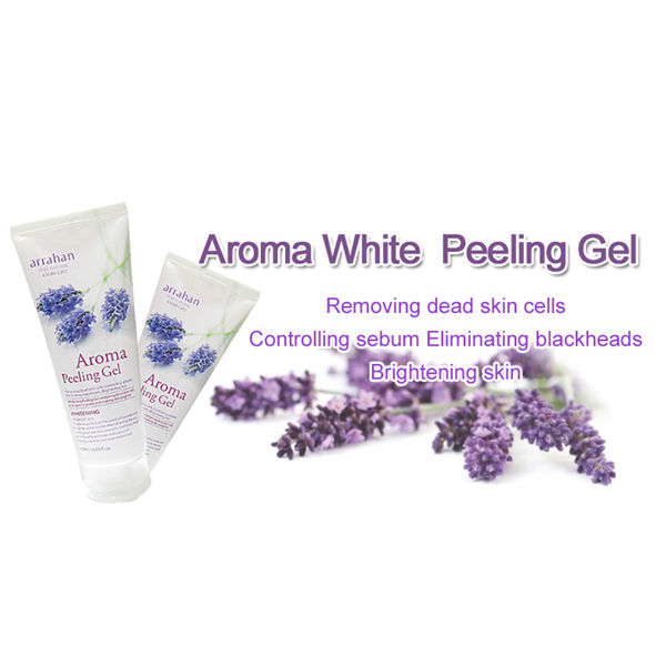 Gel tẩy da chết làm trắng da Arrahan Peeling Hoa Aroma Hàn Quốc 180ml