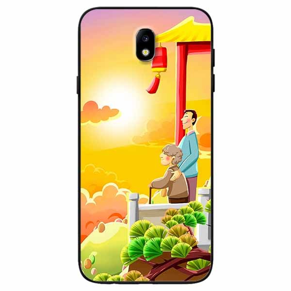 Ốp lưng dành cho Samsung J7 Pro mẫu Tình Cha Mẹ Con