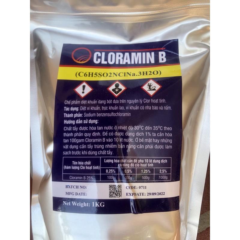 Thuốc khử trùng diệt khuẩn Chloramine B (Cloramin B)