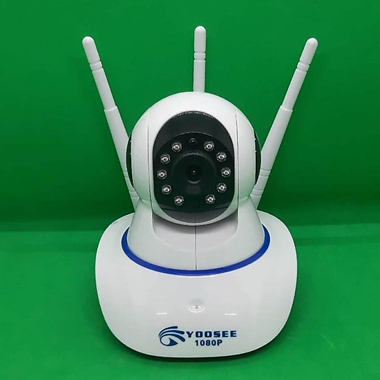 Camera IP WIFI trong nhà YooSee 2.0 ( 3 anten, 11 led HD) + Thẻ nhớ 32G -  Hàng Nhấp Khẩu