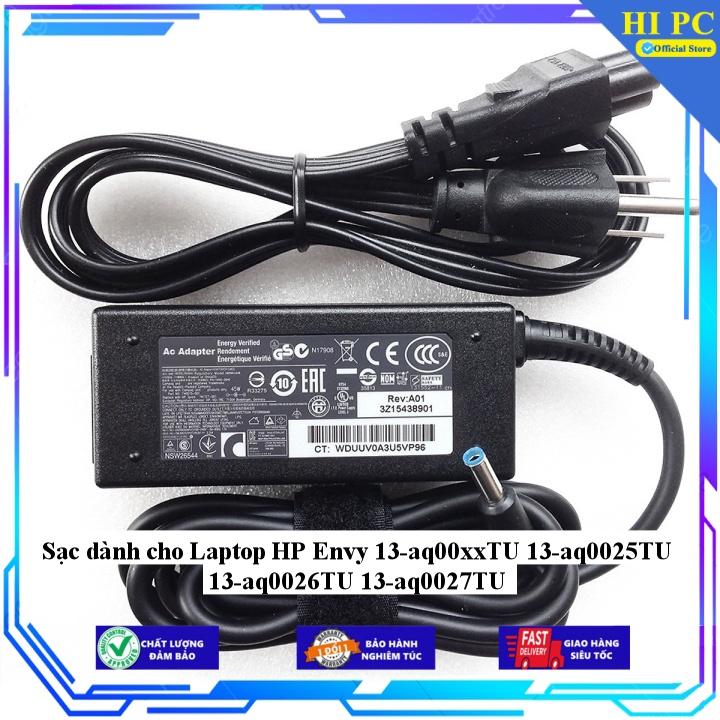 Sạc dành cho Laptop HP Envy 13-aq00xxTU 13-aq0025TU 13-aq0026TU 13-aq0027TU - Kèm Dây nguồn - Hàng Nhập Khẩu