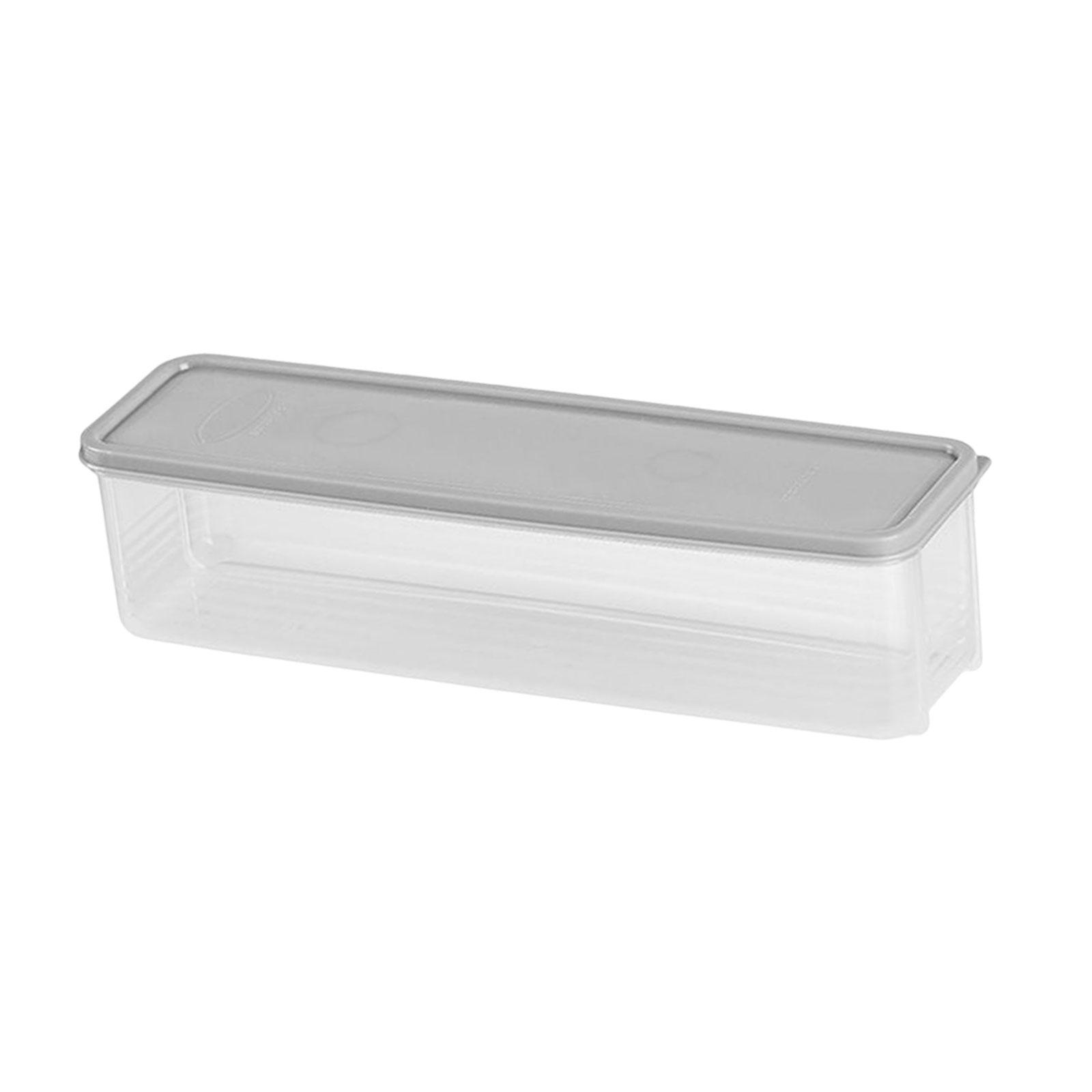 Clear Pasta Storage Container Egg Storage Container with Lid for Drawer