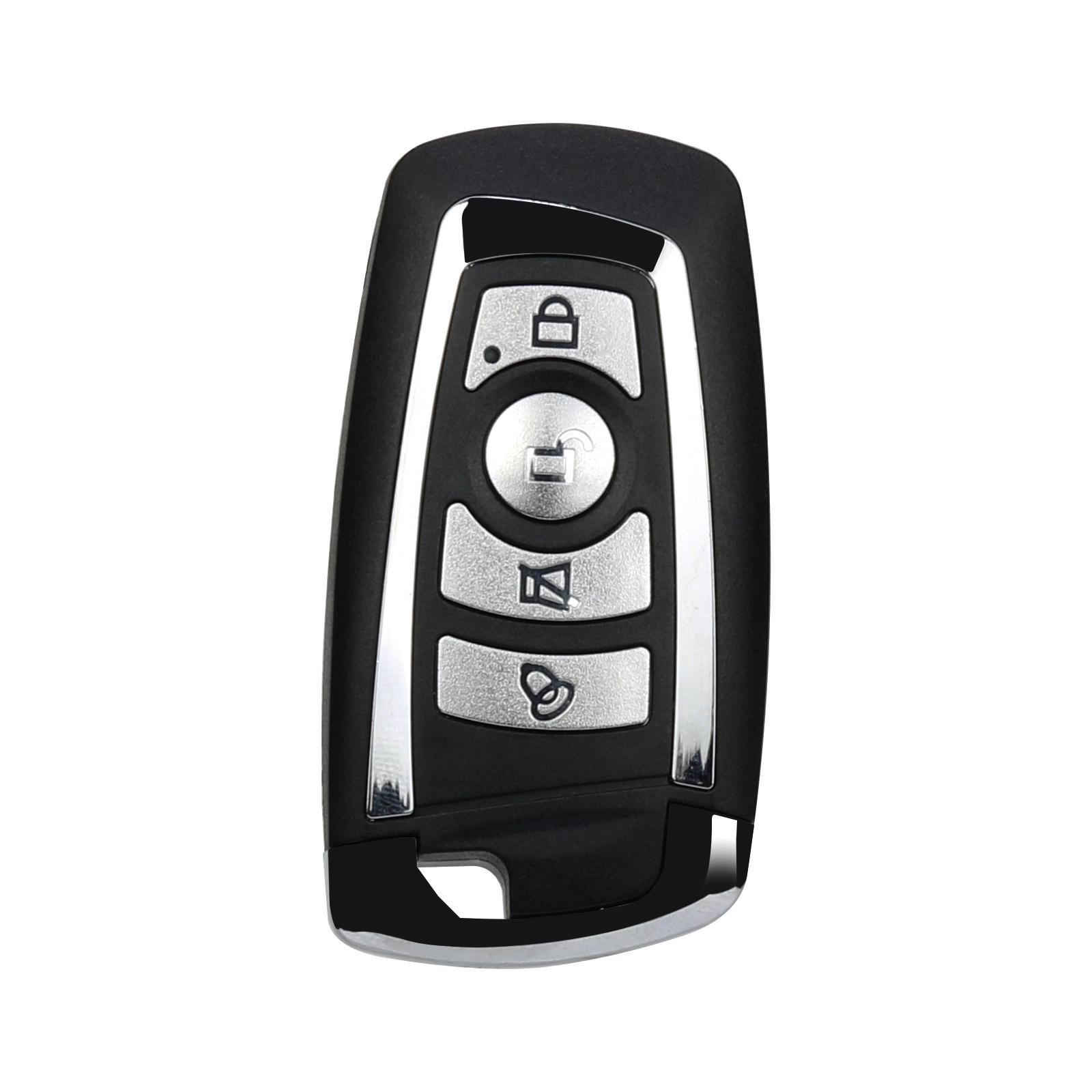 433MHz Wireless Remote Control Key Fob 4 Buttons Clone Switch Portable Cloning Copy 433MHz Electric Gate Garage Door Opener Control Duplicator