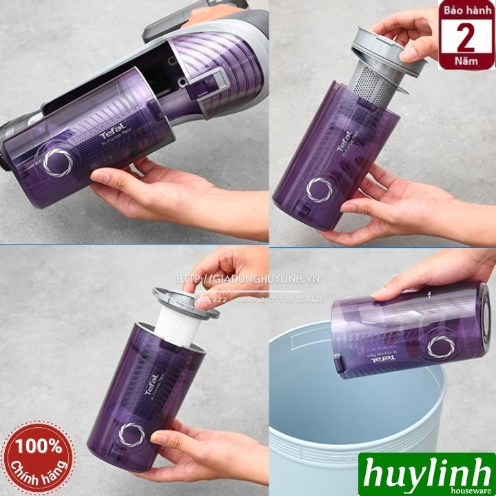 Máy hút bụi cầm tay không dây Tefal TY9639WO - BH 2 năm - Hàng Chính Hãng