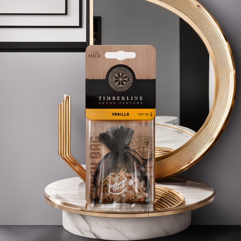 Túi thơm để Taplo Ô tô Elix Timberline với hương Vanilla (ngọt ngào)