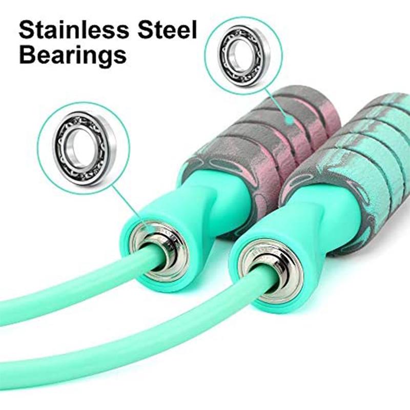 Dây Nhảy Tập Ropeless Dây Nhảy Cho Tập Thể Hình, Có Thể Điều Chỉnh Có Trọng Số Không Dây Nhảy Dây Cho Nam Nữ Trẻ Em