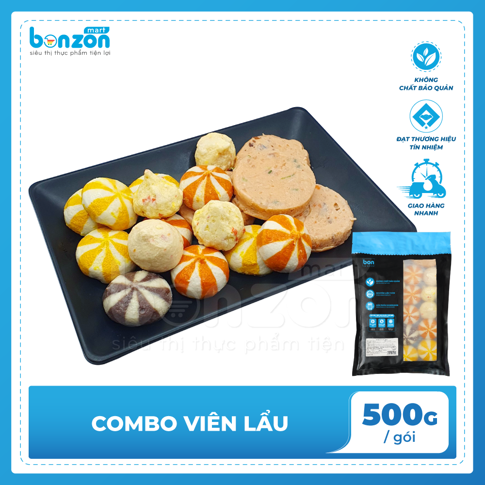 COMBO VIÊN LẨU (500G)