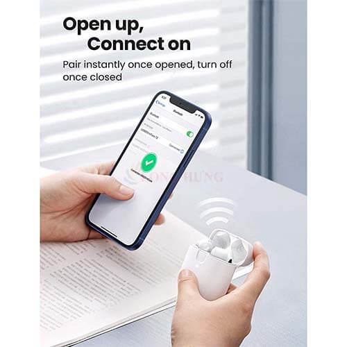 Tai nghe Bluetooth True Wireless Ugreen HiTune T2 WS105 - Hàng chính hãng