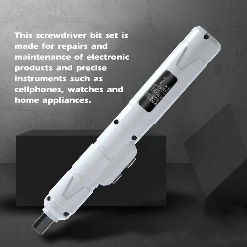 Cordless USB Rechargeable Electric Screwdriver Mini Power Tool Multifunction Screw Driver for Repairing Clock Electronic