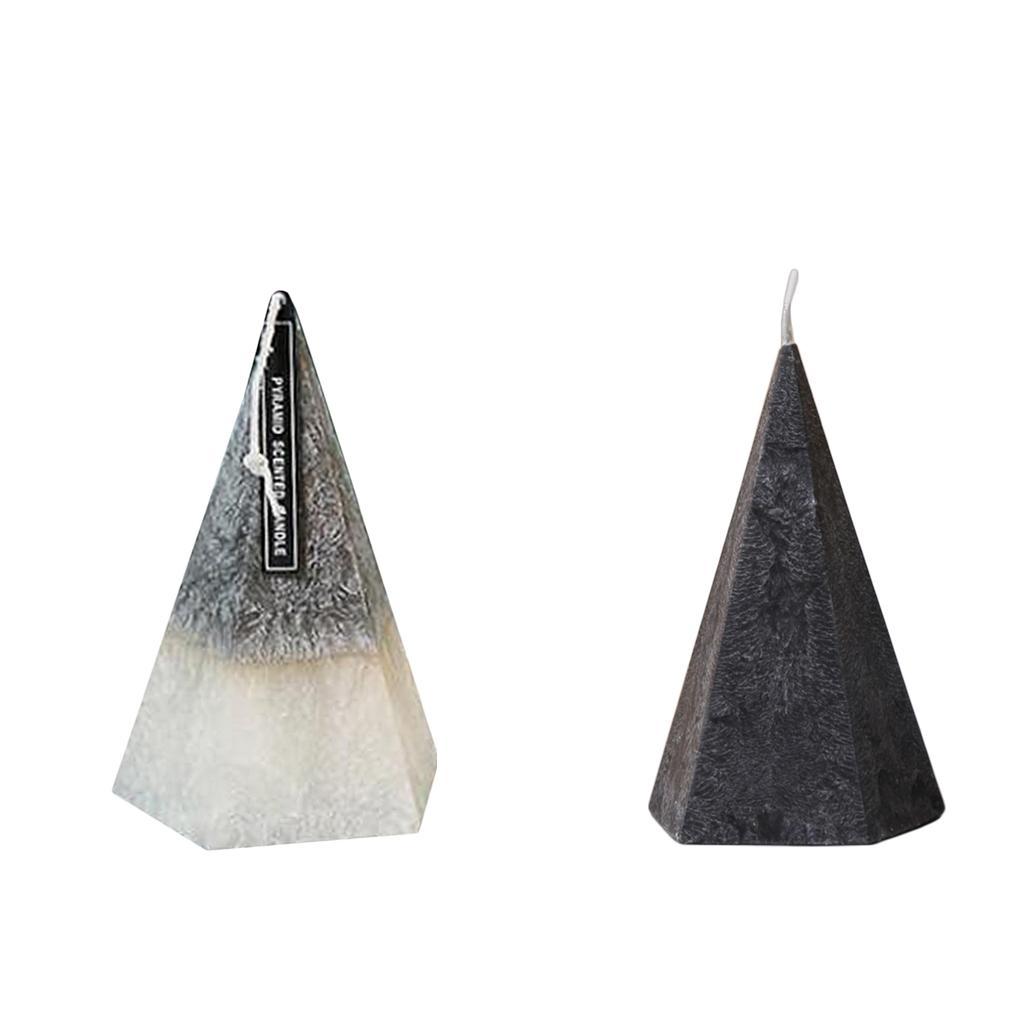 2 Pieces Travel Nordic Geometric Scented Candles Accessories Sauna Ornament