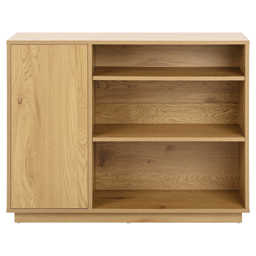 Tủ giày gỗ sồi OAKTG46 Tundo 100 x 38 x 78.5 cm