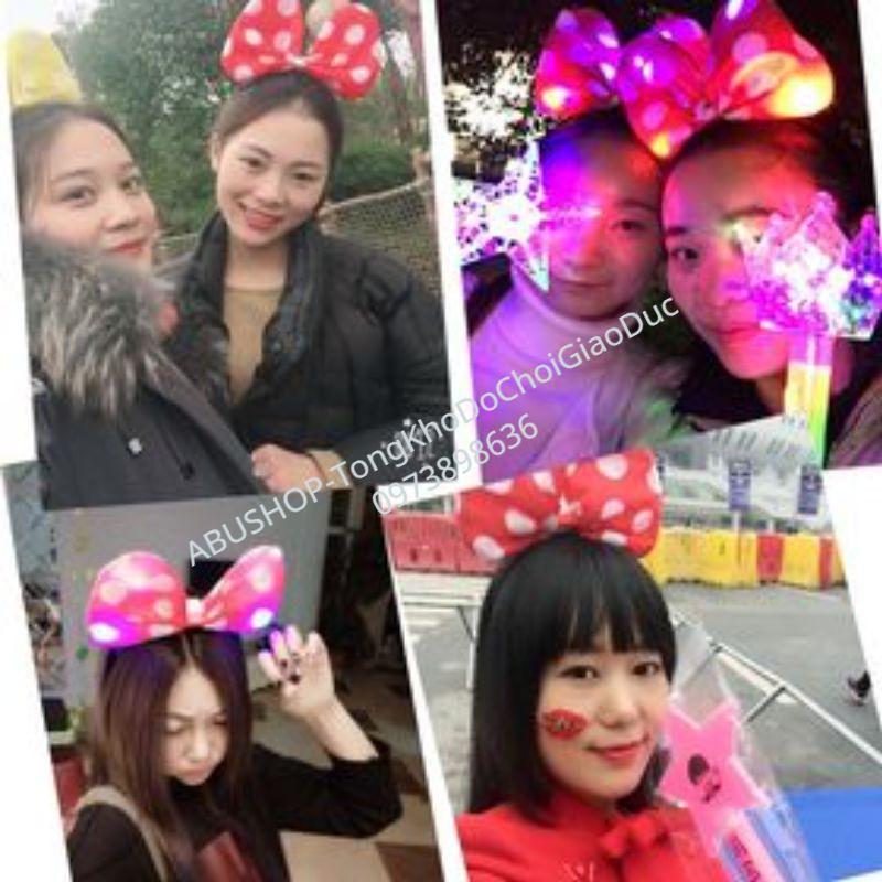 Bờm Tóc Phát Sáng Quai Nhung, Giảm 10% Khi Nhập A61