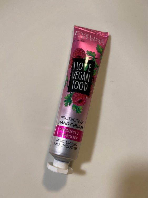 Kem dưỡng da tay I Love Vegan Food hương mâm xôi Eveline - Tuýp 50ml