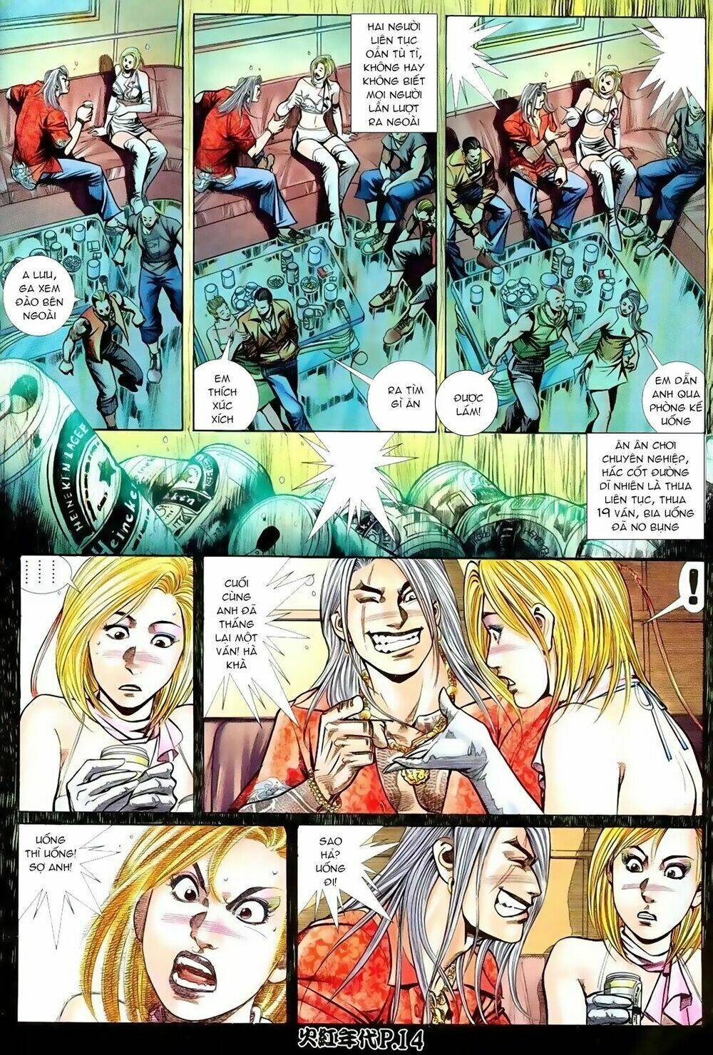 hỏa hồng niên đại hắc cốt đường chapter 74 11