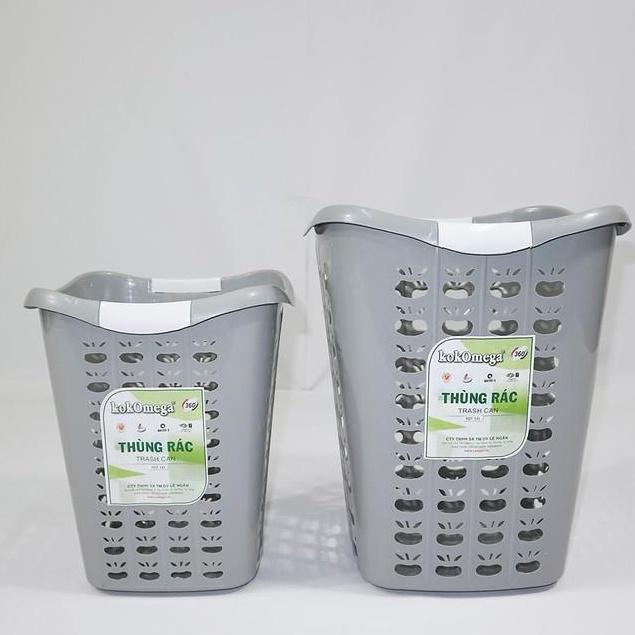 Sọt Đựng Rác Trái Táo Thoáng Khí (18L, 12L)