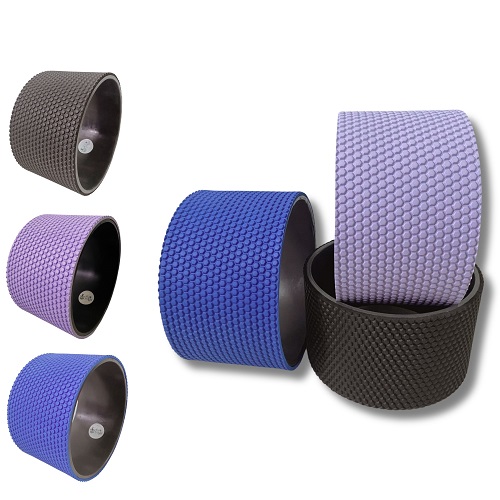 Vòng tập yoga bản rộng 20cm bề mặt gai 3D chịu lực 250kg , nhựa đổ ABS cao cấp, hỗ trợ tập yoga gym thể hình , massage lưng và hỗ trợ các tư thế chuyên nghiệp , kích thước 34x34x20cm - Hàng Chính Hãng