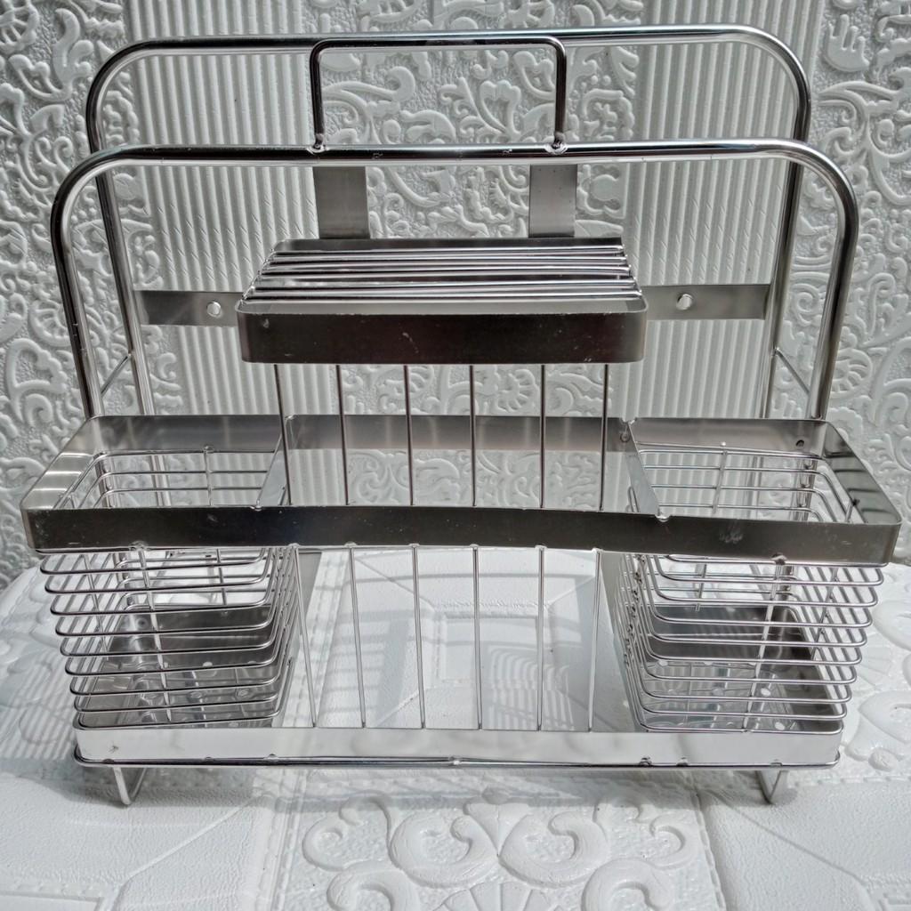 Kệ để đũa inox -Kệ cài dao, cài thớt