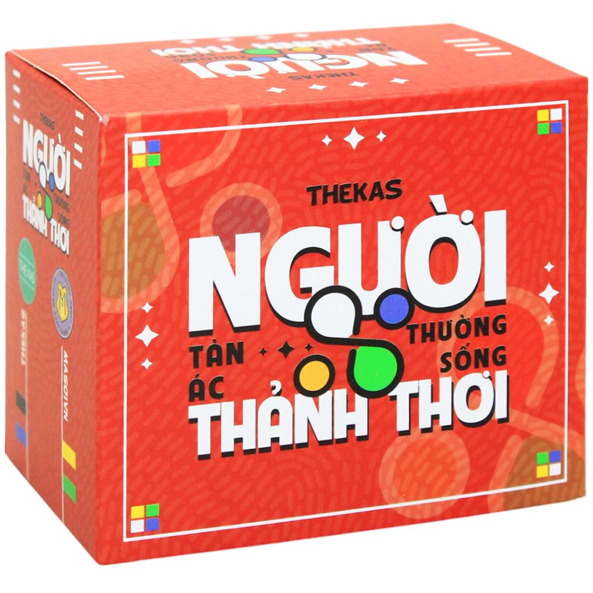 Trò Chơi Trí Tuệ Uno Người Tàn Ác Thường Sống Thảnh Thơi - 165 Lá - The Kas