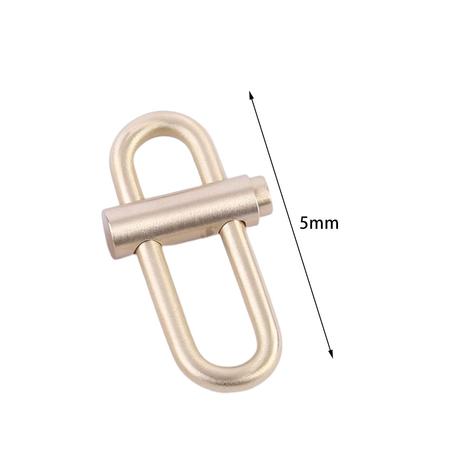 Metal Car Key Rings Quick Release Keychain Multifunction Car Key Clips for Backpacking Camping