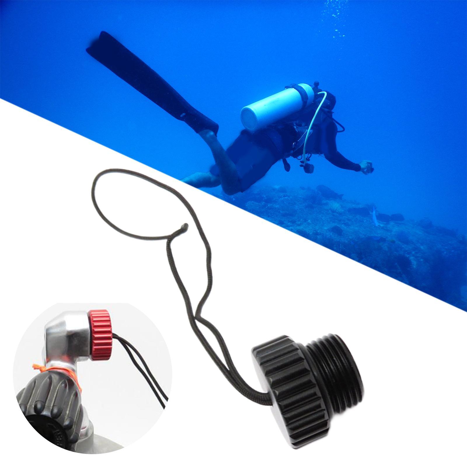 Scuba Diving Dive Regulator Tank  Threaded Dust Plug Cap, for Din First Stage Regulator