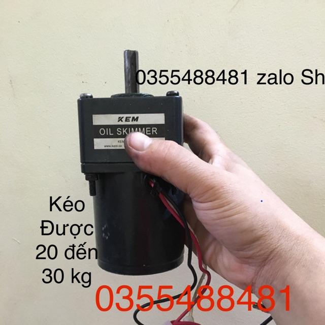 Mô tơ giảm tốc 220v - 40w chế máy quay tự động