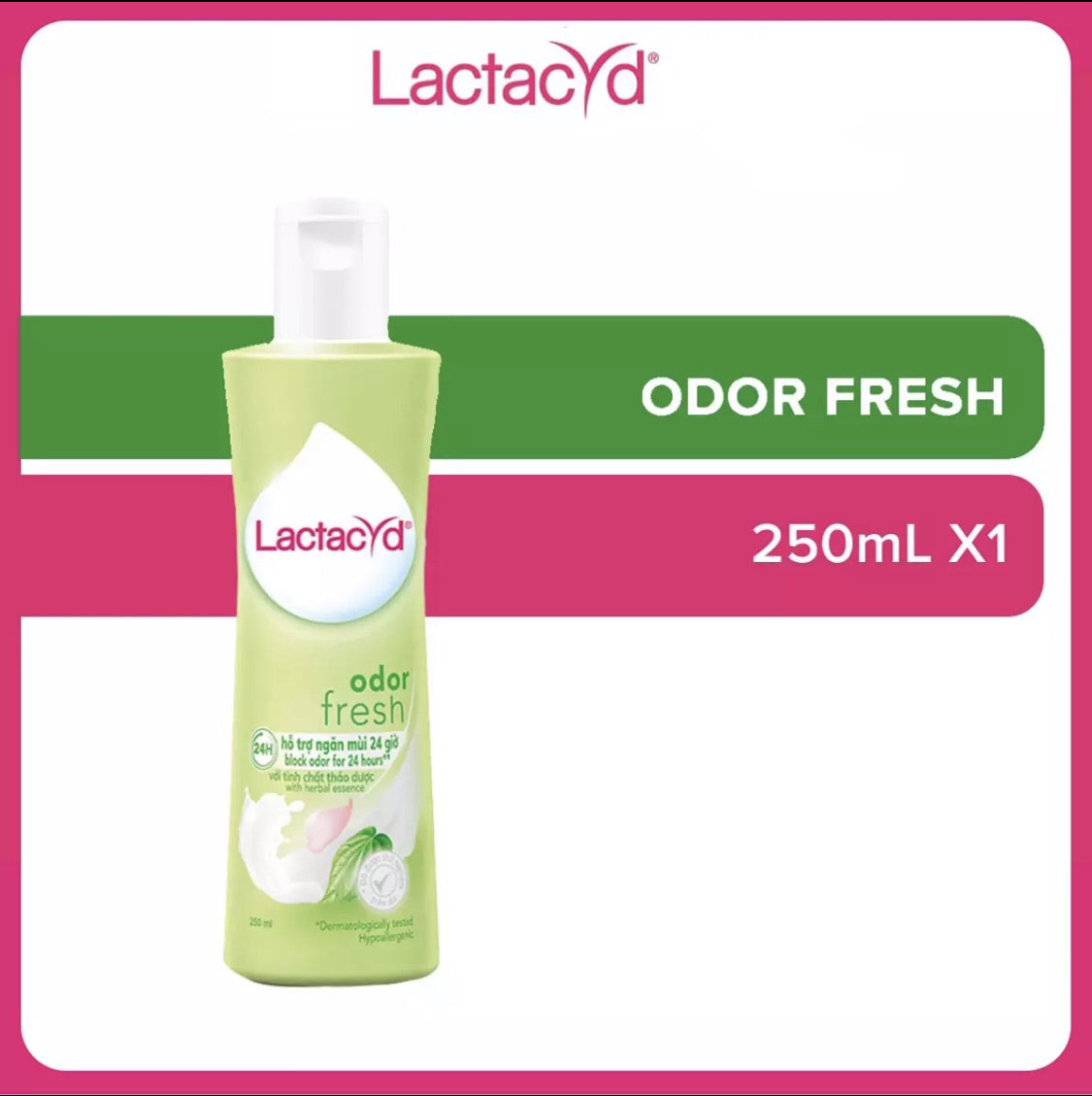  Dung Dịch Vệ Sinh Phụ Nữ Lactacyd (250ml) - Ngày Dài Tươi Mát