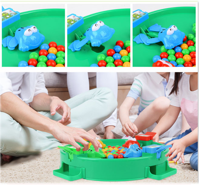 Đồ Chơi Ếch Ăn Bi , Trò Chơi Vận Động Cho Bé PaKaSa - Hàng Chính Hãng