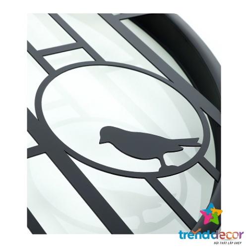 Đồng Hồ Decor Gỗ Đồng Hồ Trang Trí Chim Én Phong Cách Cổ Điển