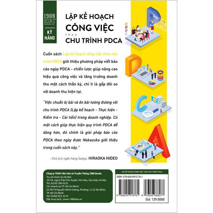 Lập Kế Hoạch Công Việc Chu Trình PDCA